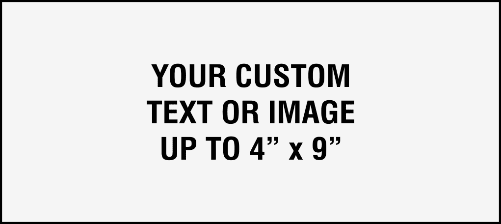 picture of Wood Knob Handle 4x9 Stamp impression